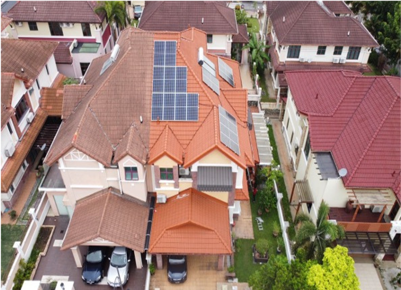 Residential Solar — Double Storey Terrace