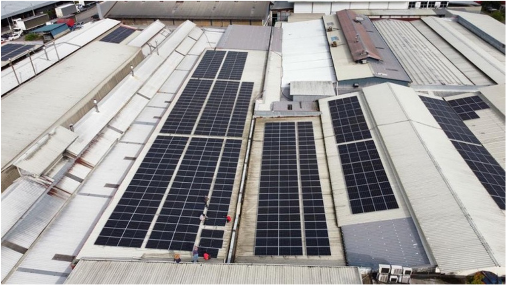 Commercial Solar — Industrial Factory